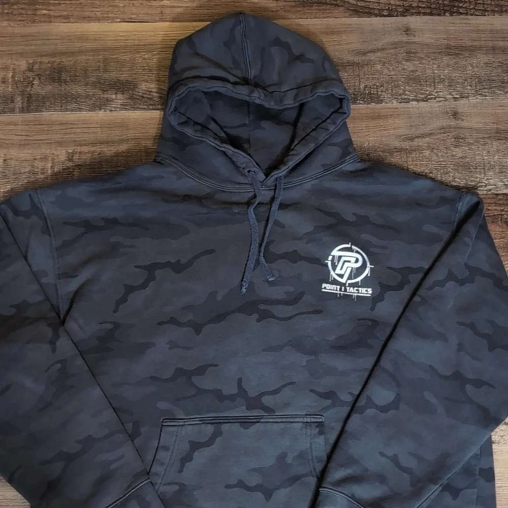 Howitzer Point 1 Tactics Grey Camo Hoodie Size XL